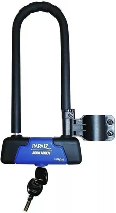 Cadeado Trava Tipo U-Lock Ul 10/285 para Bicicleta e Motocicleta Papaiz