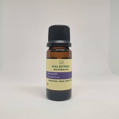 Óleo Essencial de Manjericão 10ml – 100% Puro Pura Botânica para Aromaterapia, Aroma Herbal Refrescante, Clareza Mental e Sensação de Bem-Estar Natural