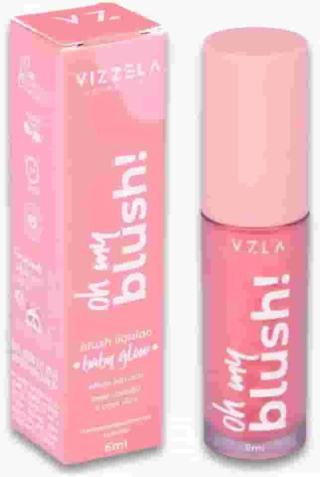 Oh my blush líquido - Vizzela Cor 01 – baby glow