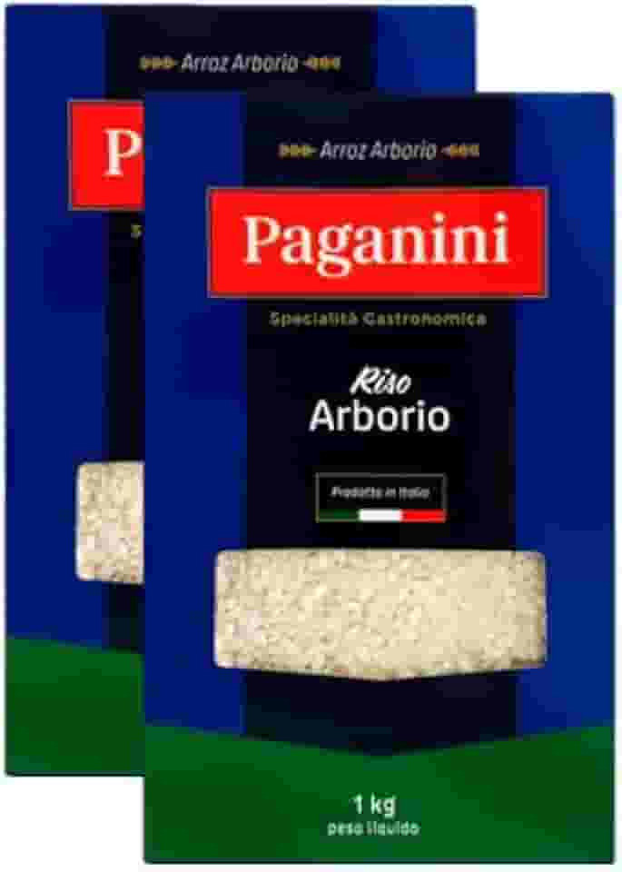 Kit 2X: Arroz Arbóreo Italiano Paganini 1kg
