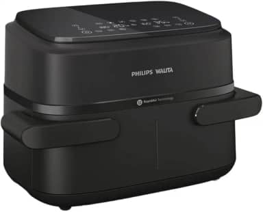 Fritadeira Airfryer Série 1000 Duplo Cesto 7,1L Philips Walita, 1850W, 2 anos de garantia, 110v - NA150/00