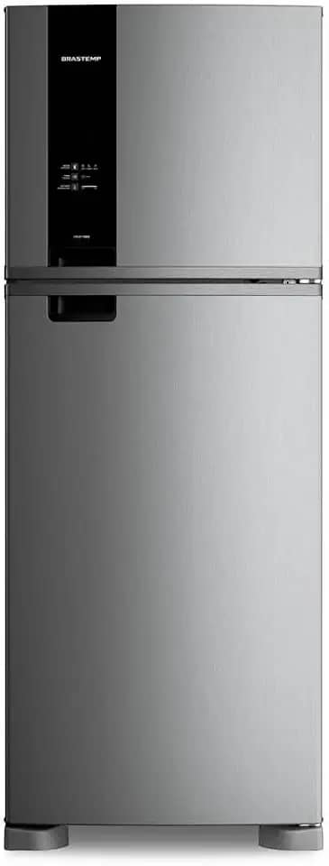 Geladeira Duplex Frost Free 461 Litros A+++ Cor Inox com Tecnologia Turbo Control e Fresh Box - BRM56FK 220v