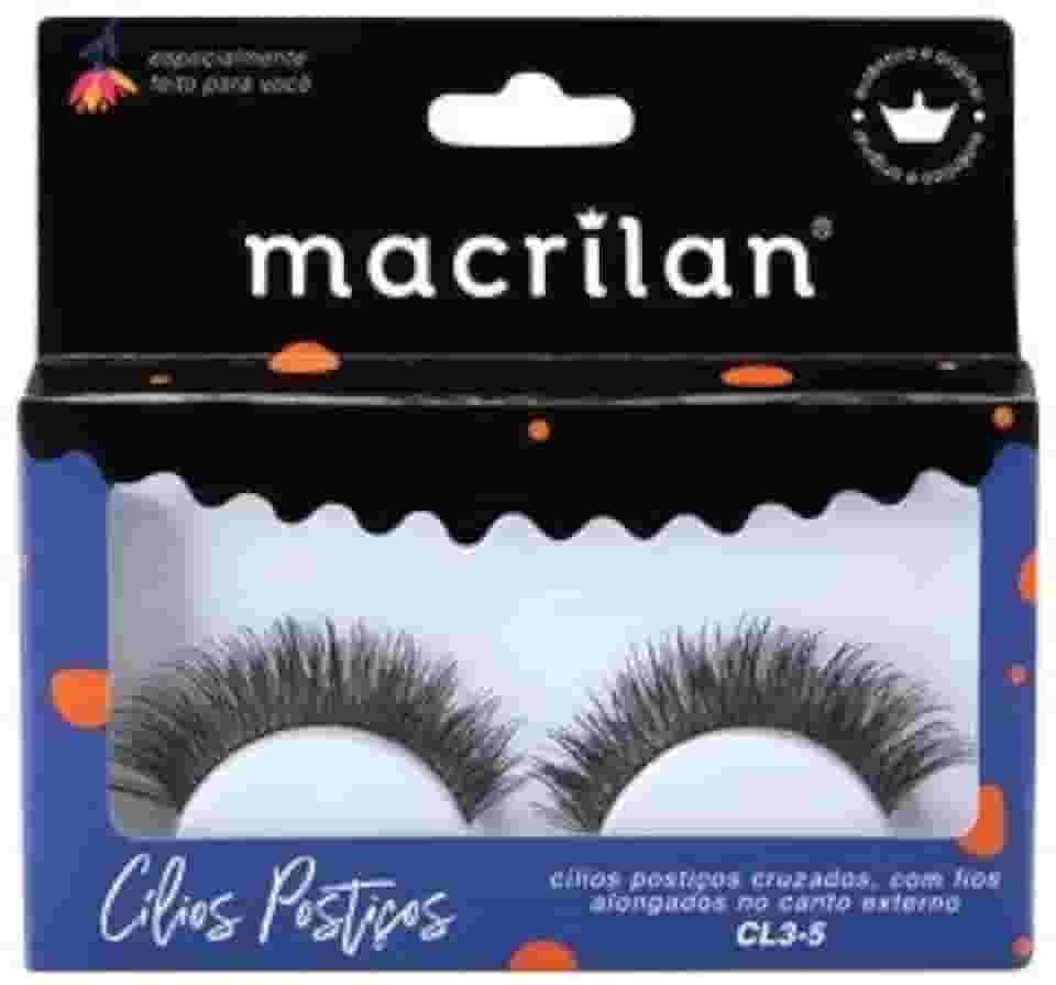 Cílios Postiços - Fios cruzados - CL3-5, Macrilan