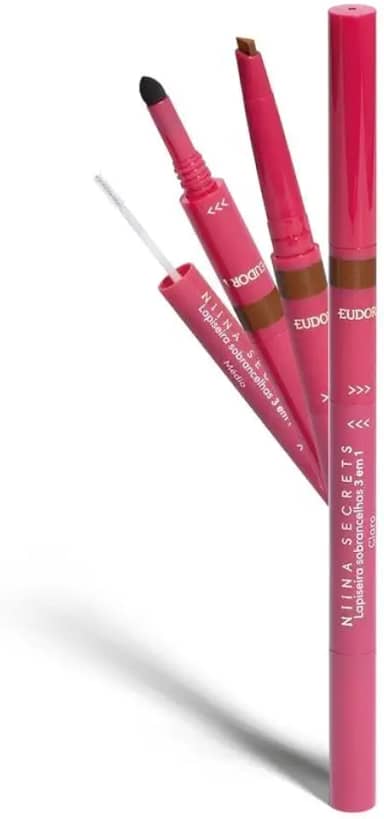 Eudora Niina Secrets 3 em 1 Lapiseira Sobrancelha Clara 1,1g