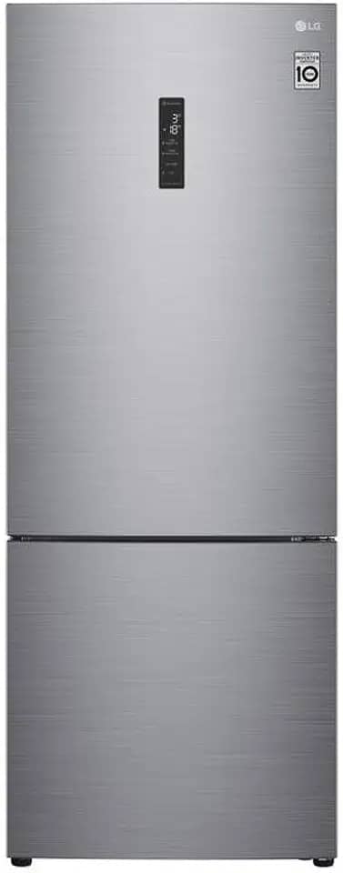 Refrigerador LG Bottom Freezer Inverse 451L Platinum 110V GC-B569NLLM