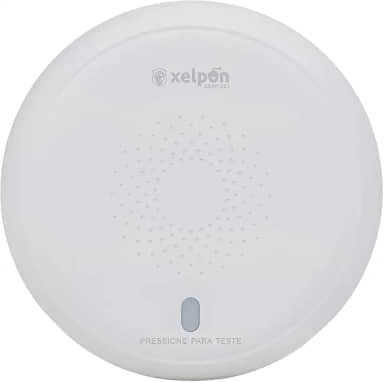 Sensor E Detector de Fumaça Zigbee Inteligente Alarme Smart Alexa Google Xelpon