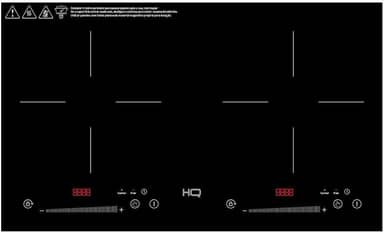 Cooktop de Indução HQ 2 Bocas Portátil 3500W Preto HQ-IDS3502S 220V