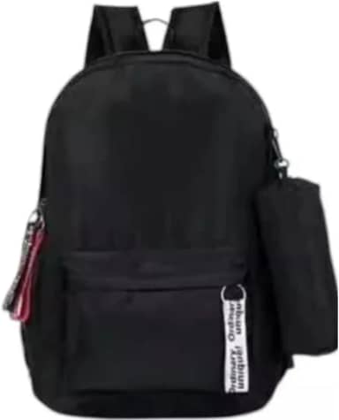 Mochila Escolar Infantil e Juvenil com Estojo – Grande, Unissex, Nylon Resistente, para Meninos e Meninas, Ideal para Escola e Passeios