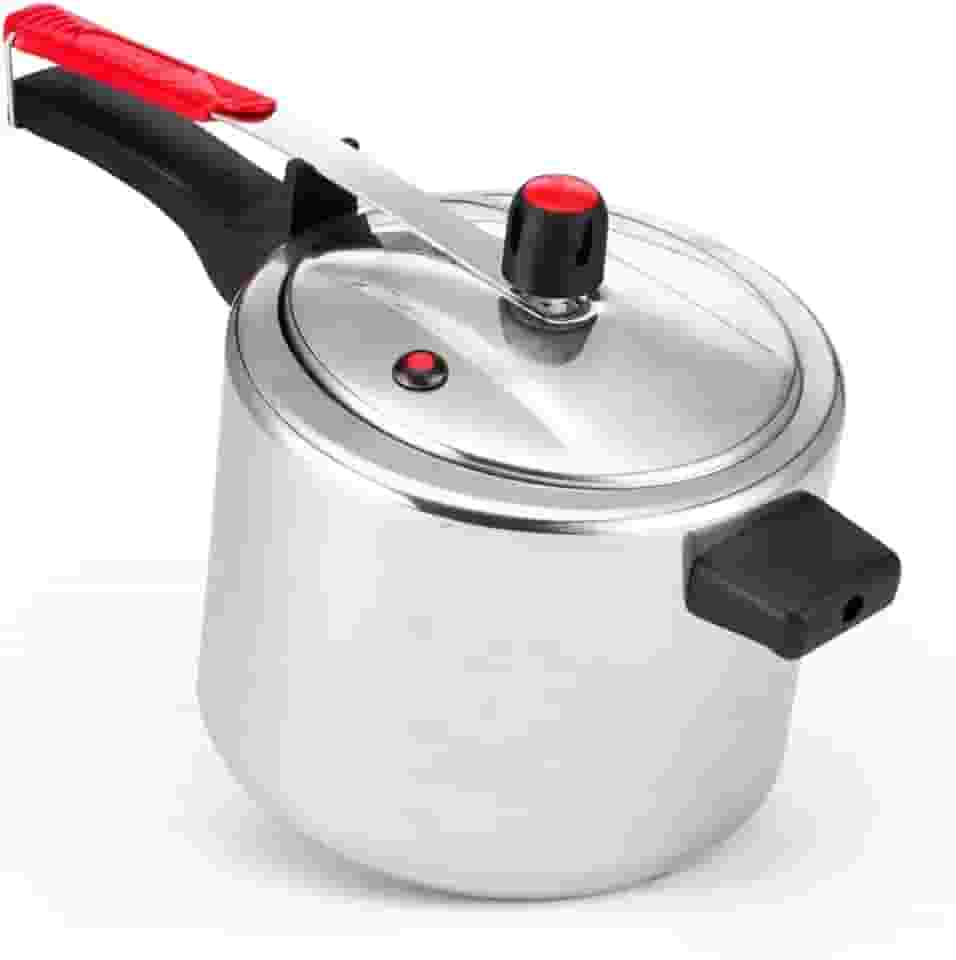 PANELA DE PRESSÃO FECHAMENTO INTERNO ALUMINE 4,5L POLIDO