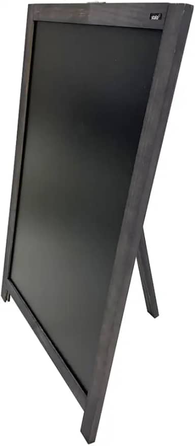 Cavalete de Calçada Simples Preto STALO,120X70