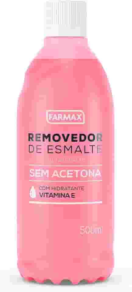 Farmax Removedor Esmalte Sem Acetona 500 Ml