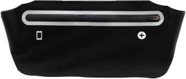 Pochete Esportiva de Corrida com Porta Celular, Antifurto, Impermeável, Preta