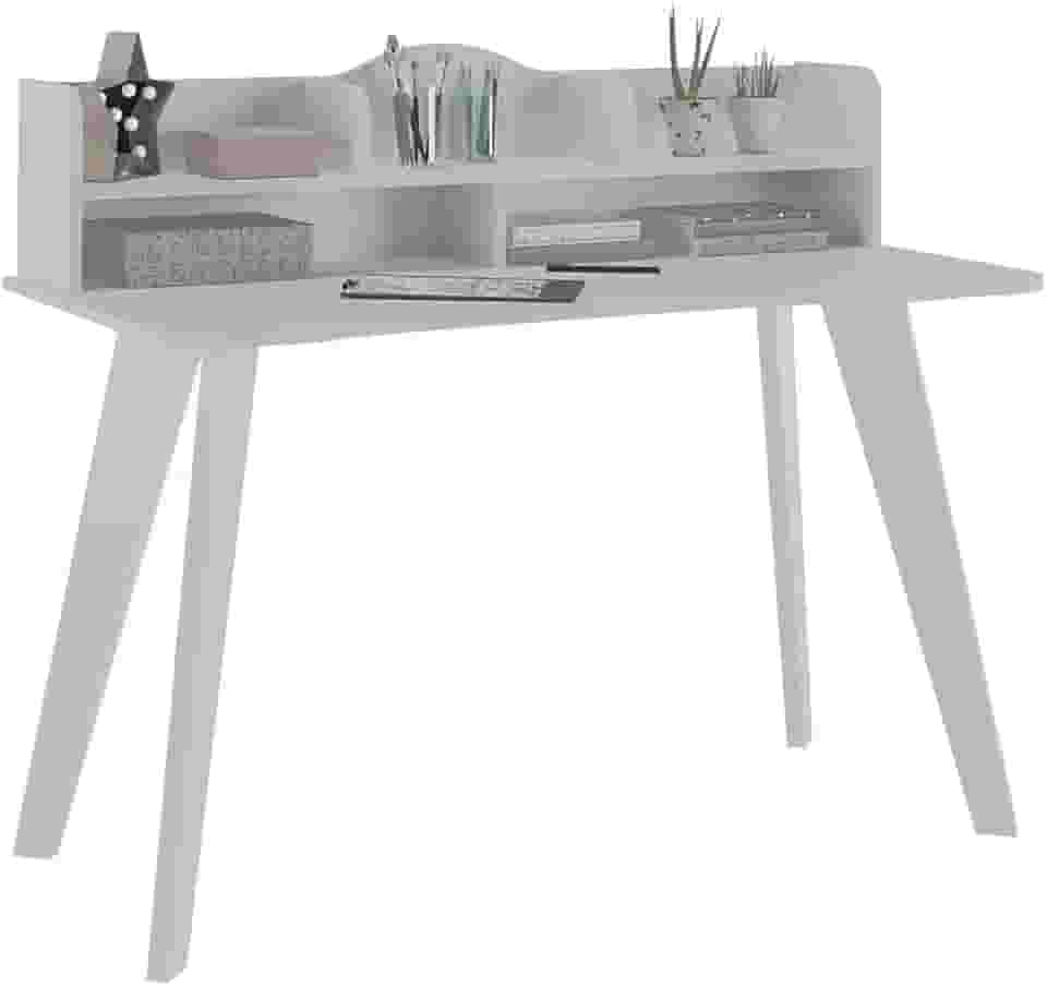 Escrivaninha com nichos SOFIA cor Branco - Artely