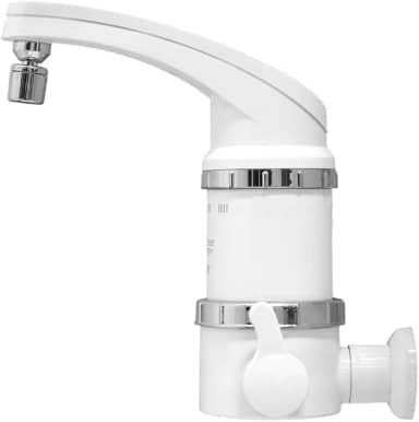 TORNEIRA ELÉTRICA ELEGANCE 4T DE PAREDE - 220V 5.400W BRANCA – FAME