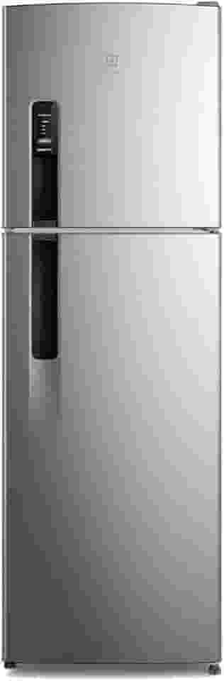 Electrolux Geladeira Electrolux Frost Free 400L AutoSense Duplex Inox Look (TF44S) 220V