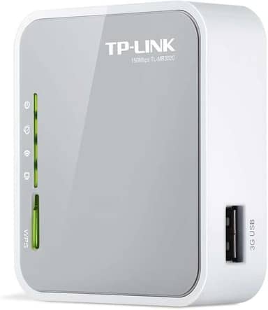 Roteador 3G/4G Sem Fio TP-Link TL-MR3020 150Mbps | 1 Antena, 1 WAN, 4 LAN | Wireless N | Bivolt 0873