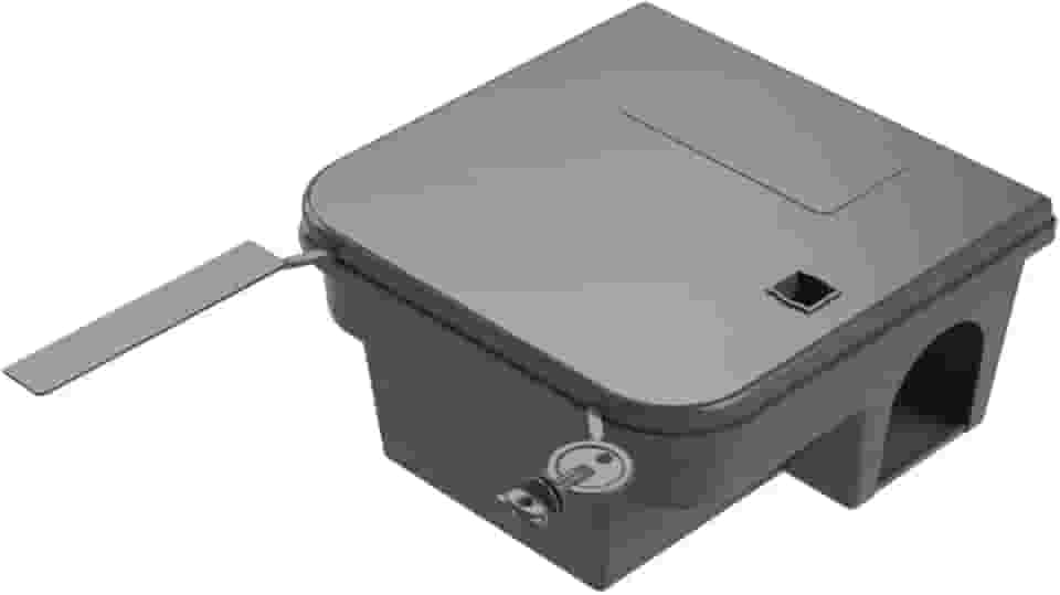 Porta Isca Control Box Ratoeira Controle Pragas Pega Ratos Ratazanas Camundongos