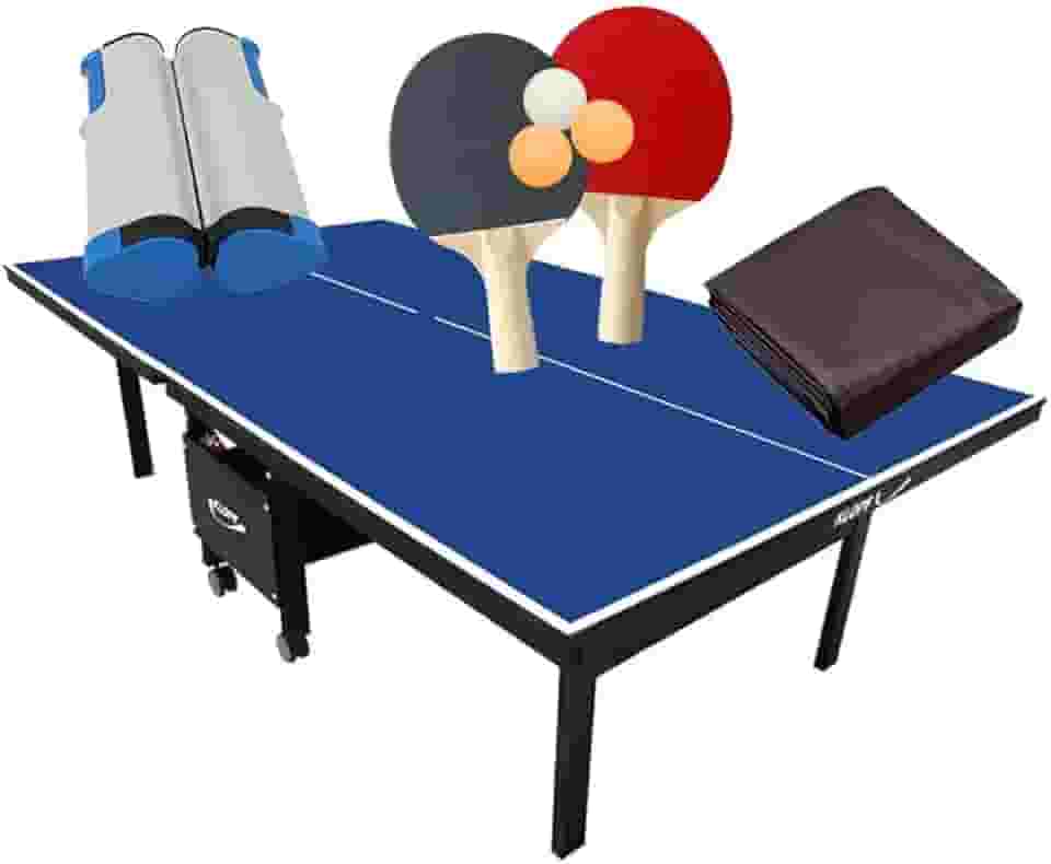 MESA DE PING PONG MDF 18mm 1084 KLOPF + Kit Completo 5091 + Capa Fechada