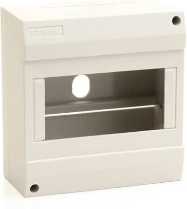 Quadro de Distribuição Sobrepor para Até 06 Disjuntores Din 8021 Strahl