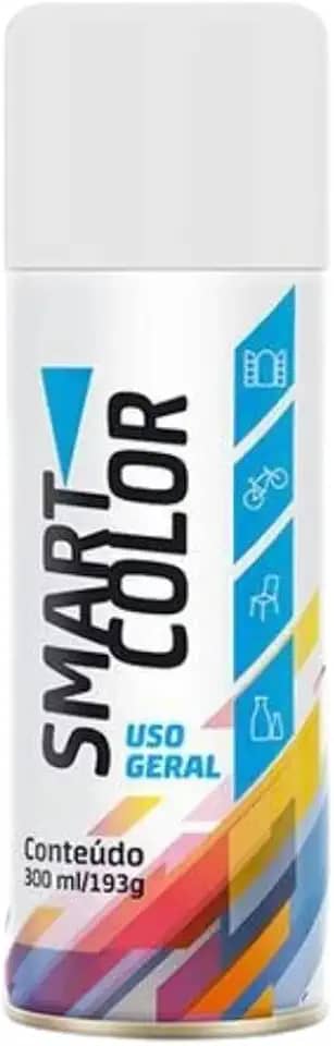 Tinta Em Spray 300ml Para Madeira, Plástico, Metal, Cerâmica Uso Geral Acabamento Brilhante Cores Unidade Escritex (Branco)