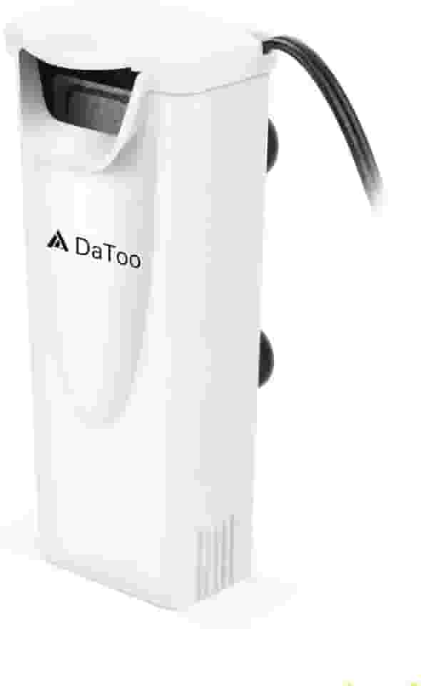 DaToo Filtro de energia para aquário no tanque ultra silencioso pequeno filtro de tanque de peixes 3W para aquário tanque de 1 a 10 galões, garantia de 1 ano