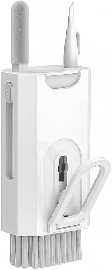 Kit de Limpeza para Eletrônicos 8 em 1 | Limpa Fones, Teclados, Telas | Portátil e Multifuncional para Notebook, Headset e Gadgets | Remove Poeira, Gordura e Resíduos Difíceis