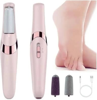 Lixa Lixador de Pé Elétrico Removedor de Calos Para os Pés Portátil Recarregável Lixa Esfoliador Pedicure