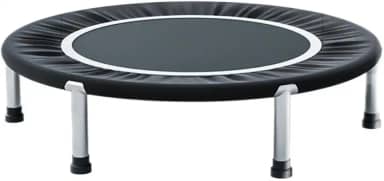 Mini trampolim suporta até 200 kg Rosa, azul ou preto