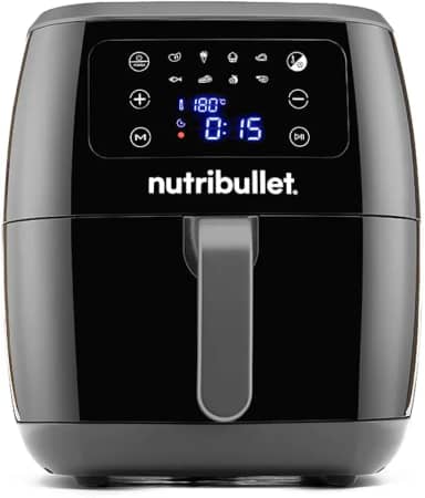 Fritadeira sem óleo Airfryer NutriBullet 7L XXL Digital 1700W com Tecnologia 360° Ultra