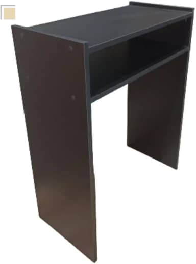 Mesinha escrivaninha computador multiuso prateleira office (Preto)