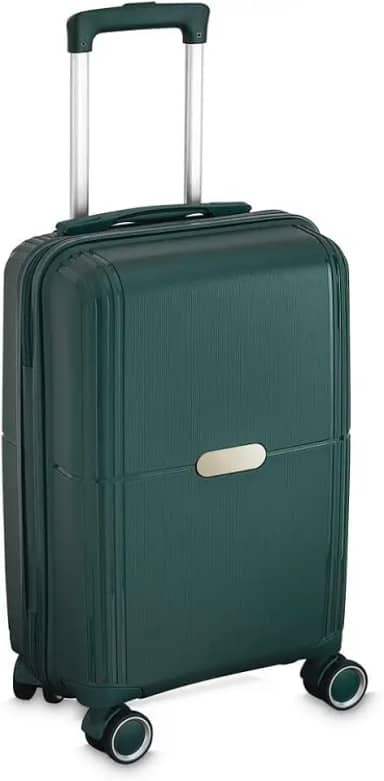 Mala de Bordo Executiva Compacta 34L Cadeado com Segredo para Viagem (Verde)