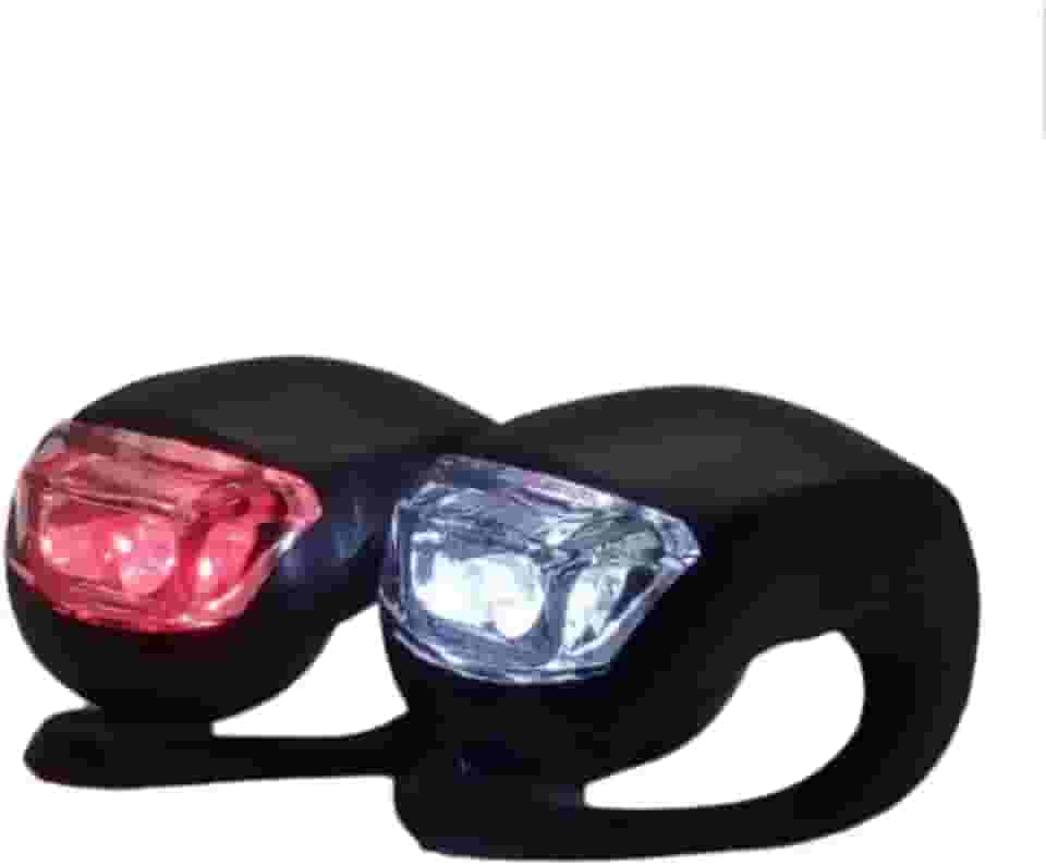 Kit Lanterna Para Bicicleta Dianteiro E Traseiro - Sinalizador De SegurançA Para Bike - Farol Frontal E Luz Traseira