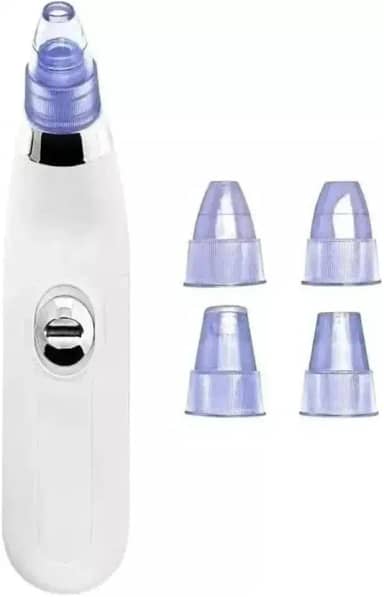 Aparelho Removedor de Cravos e Espinhas, Sucção à Pilha, Limpeza Facial