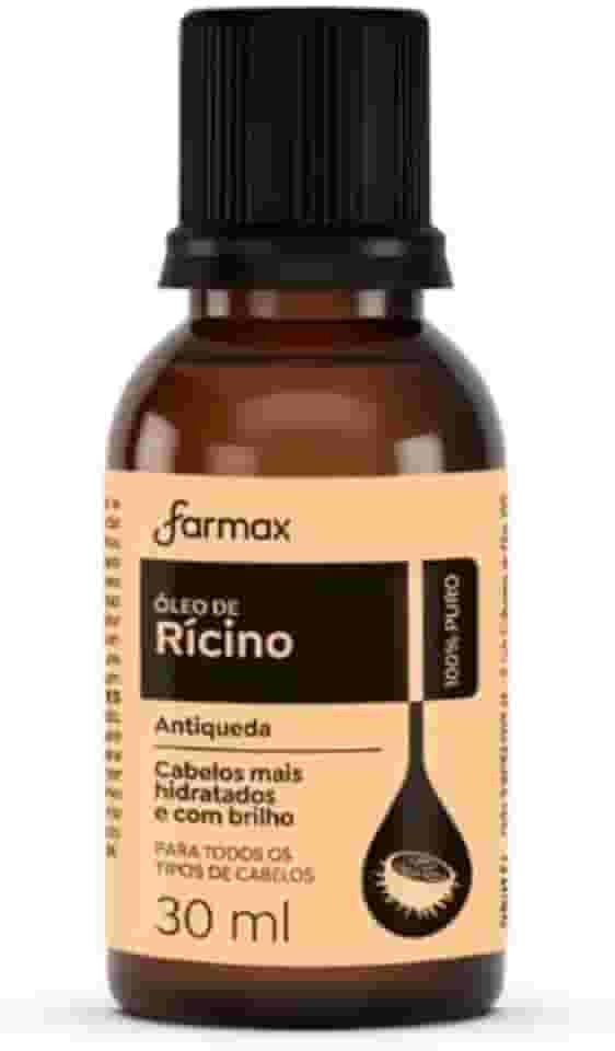 Farmax Óleo Capilar De Rícino Transparente 30 Ml