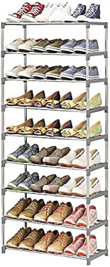 Sapateira Vertical Inox Premium 30 Pares 10 Prateleiras