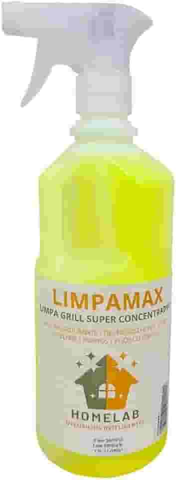 Limpamax Limpa Grill 1L | Desengordurante Concentrado para Gordura Pesada | Ideal para Churrasqueiras, Chapas, Grelhas e Fornos
