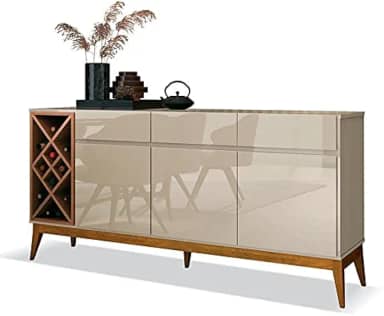 Buffet Sala Jantar Adega Passion Edn Off White/naturale