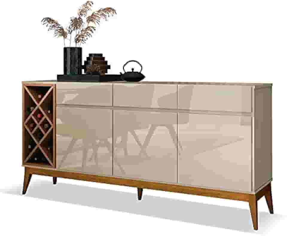 Buffet Sala Jantar Adega Passion Edn Off White/naturale