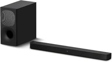 Sony Barra de som HT-S400 2.1ch com poderoso subwoofer sem fio, som surround frontal S-Force PRO e Dolby Digital, preto
