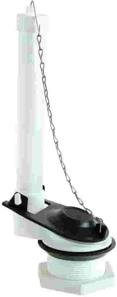 EZ-FLO 40053 Válvula de descarga de vaso sanitário universal para tanque, 8 x 10 x 26 cm, branca