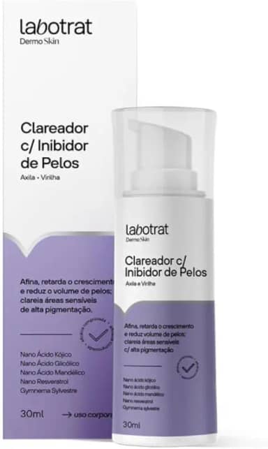 Labotrat - Clareador Com Inibidor De Pelos Labotrat Dermo Skin 30Ml Axila/Virilha