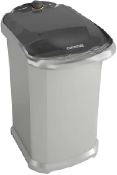 Colormaq Maquina de Lavar Roupa Semi Automatica Tanquinho 6kg LCT6 Prata 127V