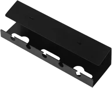 Organizador Calha Canaleta de Fios e Cabos de Mesa Fixação Adesiva Esconder e Organizar FIos para Home Office Setup Gamer Escritório Minimalista Supra Supply (Preto)