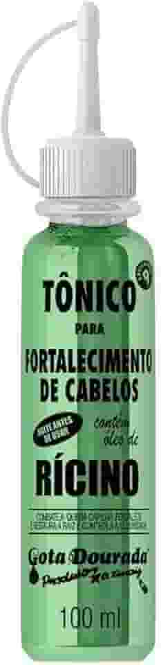 Gota Dourada Tônico Capilar Tratamento Rícino 100 Ml