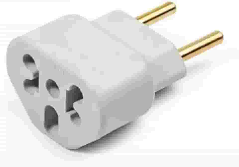 Adaptador de Tomada Universal 10A e 20A Benjamin Padrão Novo e Antigo Bivolt