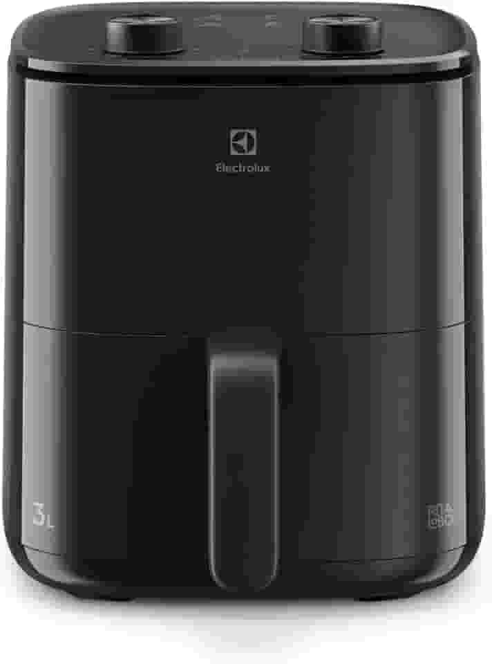Air Fryer Electrolux por Rita Lobo 3L Preta Efficient c/Desligamento Automático 1200W (EAF05) 220V
