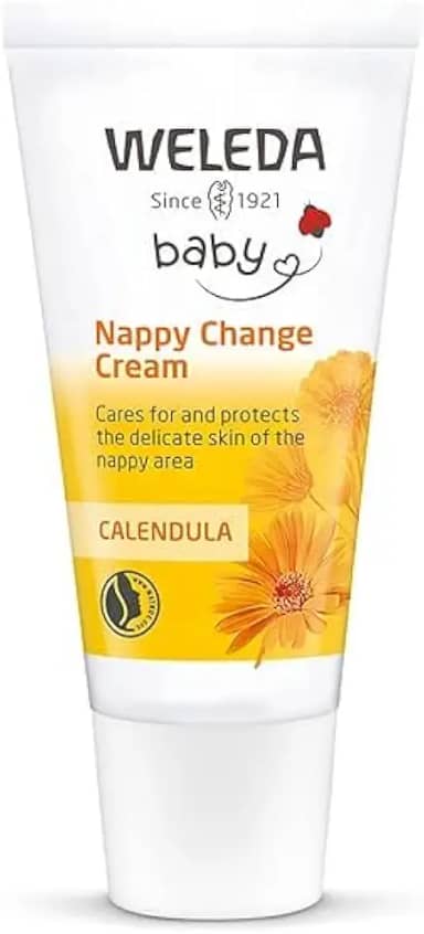 Weleda Babycreme de Calêndula | Proteção Natural Contra Assaduras | Fórmula Suave com Calêndula e Camomila | 30 ml