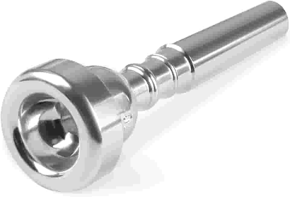 Bocal para Trompete 7C Laqueado, Acessórios de Trompete, para Iniciantes, Bocal de Trombone, Prata, Trompete, Trombone