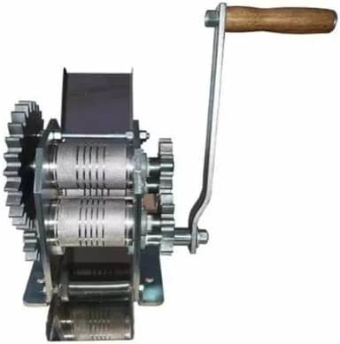 Engenho de Cana Moedor Garapeira Manual 3 Moendas Inox Mod B60