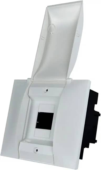 QUADRO DISTRIBUICAO PLASTICO - PROTECTBOX 4 DIN EMBUTIR BRANCO - CEMAR - 134004